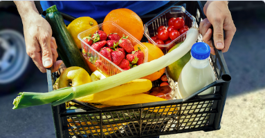 Livraison et stockage de denrées alimentaires