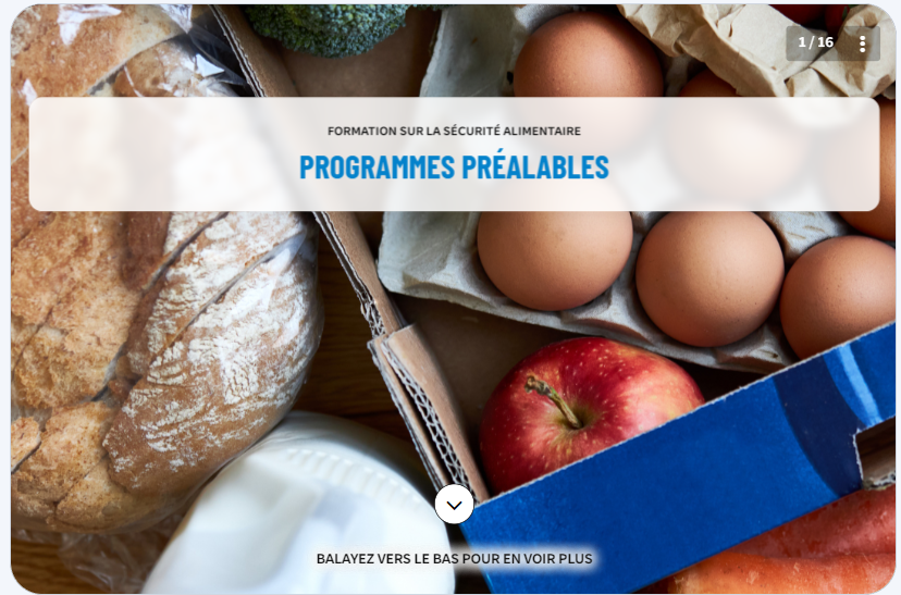 01 Normes de sécurité alimentaire